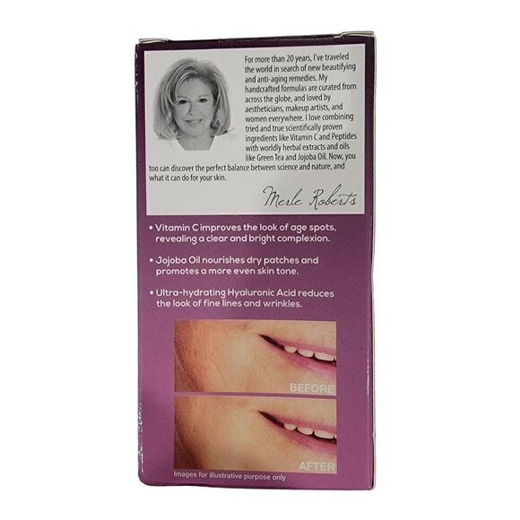 MERLE ROBERTS Vitamin C With Soothing Antioxidants Black Tea & Vitamin E 1oz - Picture 3 of 5